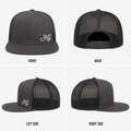 Fly Unicorn FLY Charcoal Trucker Snapback Cap